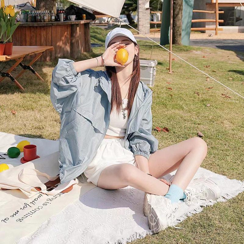 2026 Women's Summer Sun Protection Quick-Drying Hooded Jacket - Breathable, Lightweight, and Fashionable