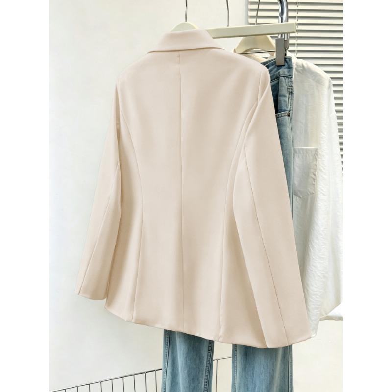 Damen Slim Fit Professionelles Temperament Pendler Design Kleiner Blazer Oberbekleidung