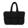 Puffy Tote Bag for Women Large Quilted Puffer Cloud Handbags Lightweight Soft Trendy Shoulder Satchel