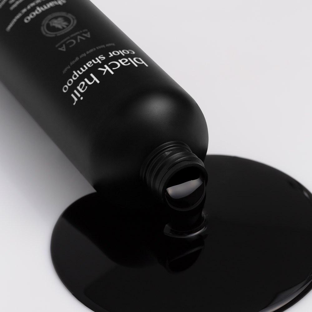 Abka Wypadanie Włosów Funkcjonalny Czarny Kolor Włosów Funkcjonalny Szampon Zapach Piżma, 500ml, 2 szt.