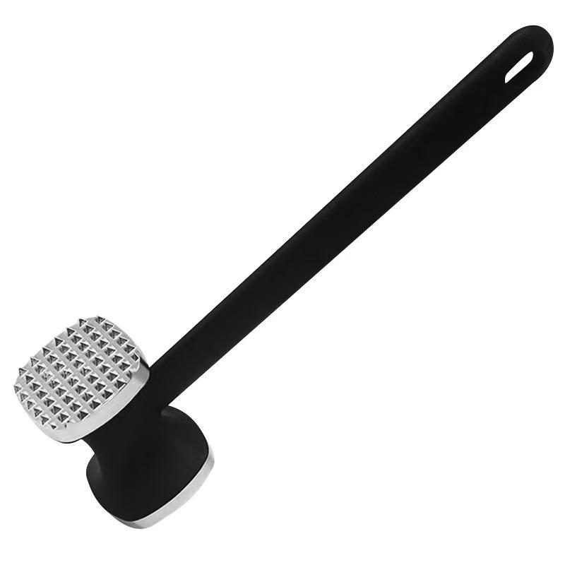 Zinc Alloy Double-Sided Meat Tenderizer & Garlic Press Hammer