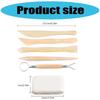 92MF Air Dry Clays Sculpting Set Safe for Kids Crafting Art Project