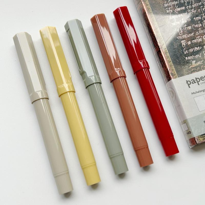 JINHAO 62D  Dreamy Color Series Fountain Pen High Quality Colors Student F EF Nib Ink Pen Stationery School Office Supplies