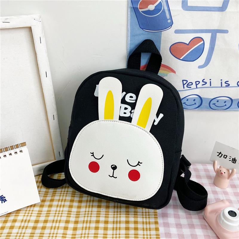 Stylish Breathable Durable Cartoon Animal Canvas Backpack For Toddlers