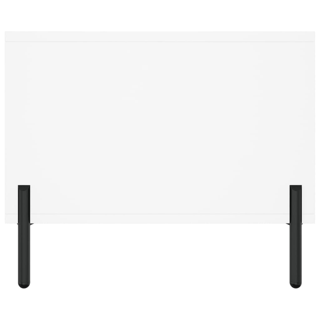  Coffee Table, White, 102x50x40 Cm, Wood-based Material