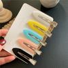 5/10pcs Set No Crease Basic Hair Clips for Women And Girls Hair Accessories No Bend Barrettes for Hair Styling