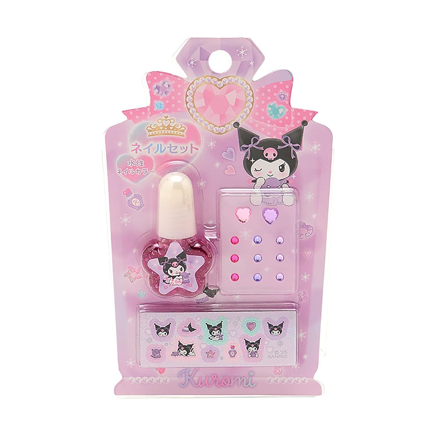 Sanrio Nail Color Set Kuromi Recommended Age 6 Years Up 199125