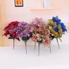 Christmas Decorative Flower With Bright Colors Party Home Decor Flowers Fake