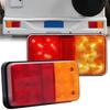 Ygmylandbb Truck Tail Light Red Yellow Multi-functional Trailer Tail Light with Reflector GM
