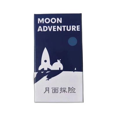 Englische Version MOON ADVENTURE Monderkundungsbrettspiel Oink-Spiel Kooperatives Überleben im amerikanischen Stil