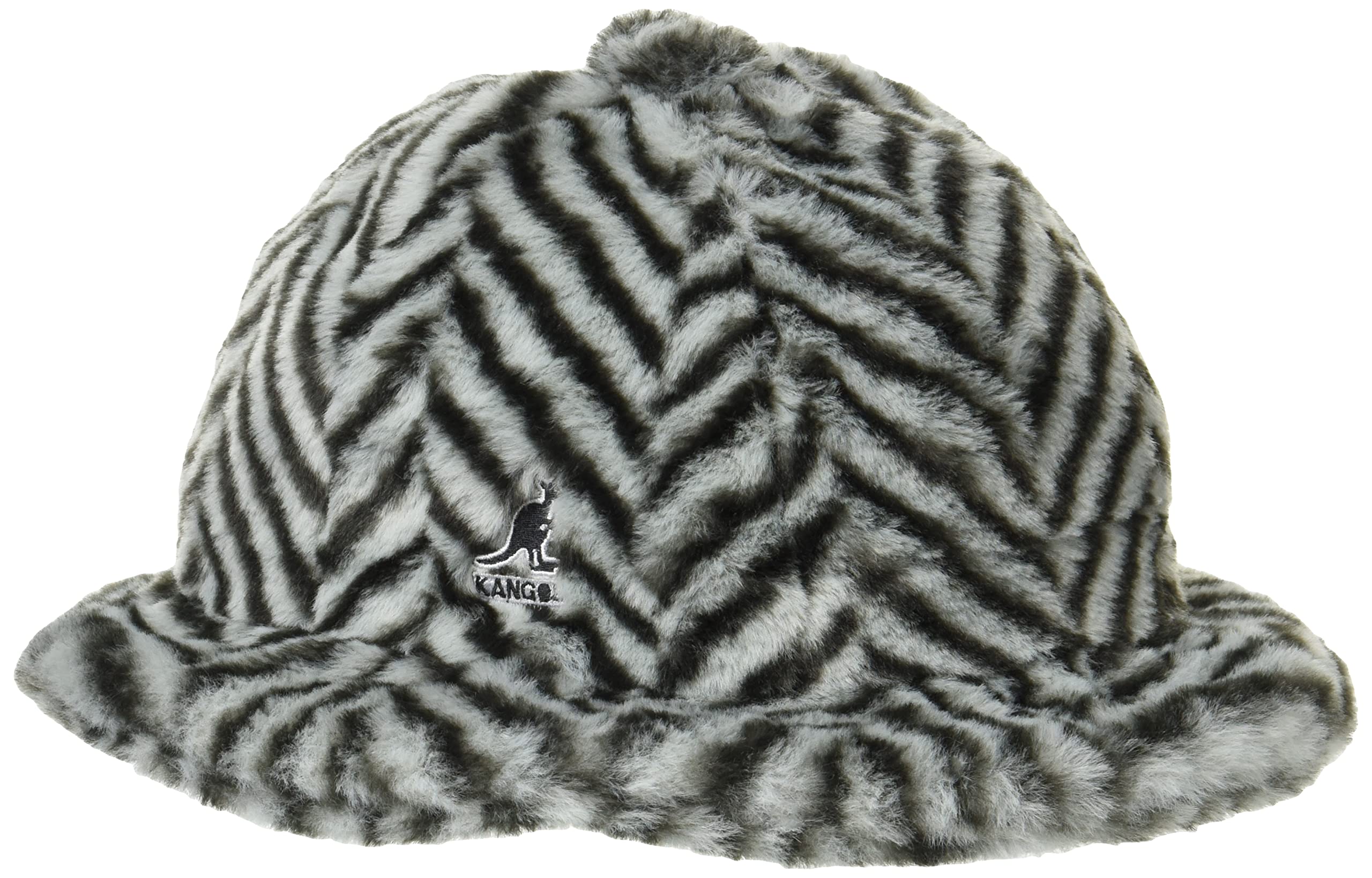 

Повседневная шляпа Kangol из искусственного меха для мужчин, СЕРЫЙ В ЕЛОЧКУ (03) M (07)