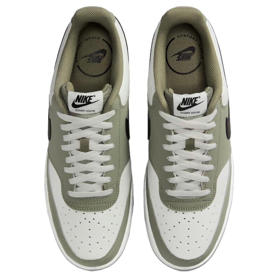 Nike Court Vision Breathable Low top Skateboard Shoes Men's Green IM0459-104