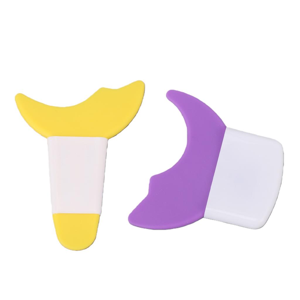 2 Pcs Eyelash Eyeline Guard 2 Curves Mascara Applicator Lash Guard Prevent Smudging for Makeup