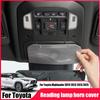 For Toyota Highlander XU70 2025 2024 2023 2022 Roof Reading Light Horn Cover Made of Stainless Steel Material