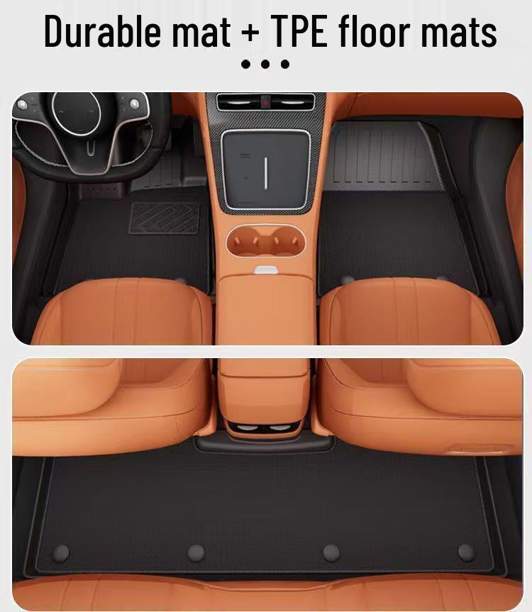Geely Xingyuan TPE Car Floor Mats for Youth Edition Exploration, Non-Full Coverage Carpet Set