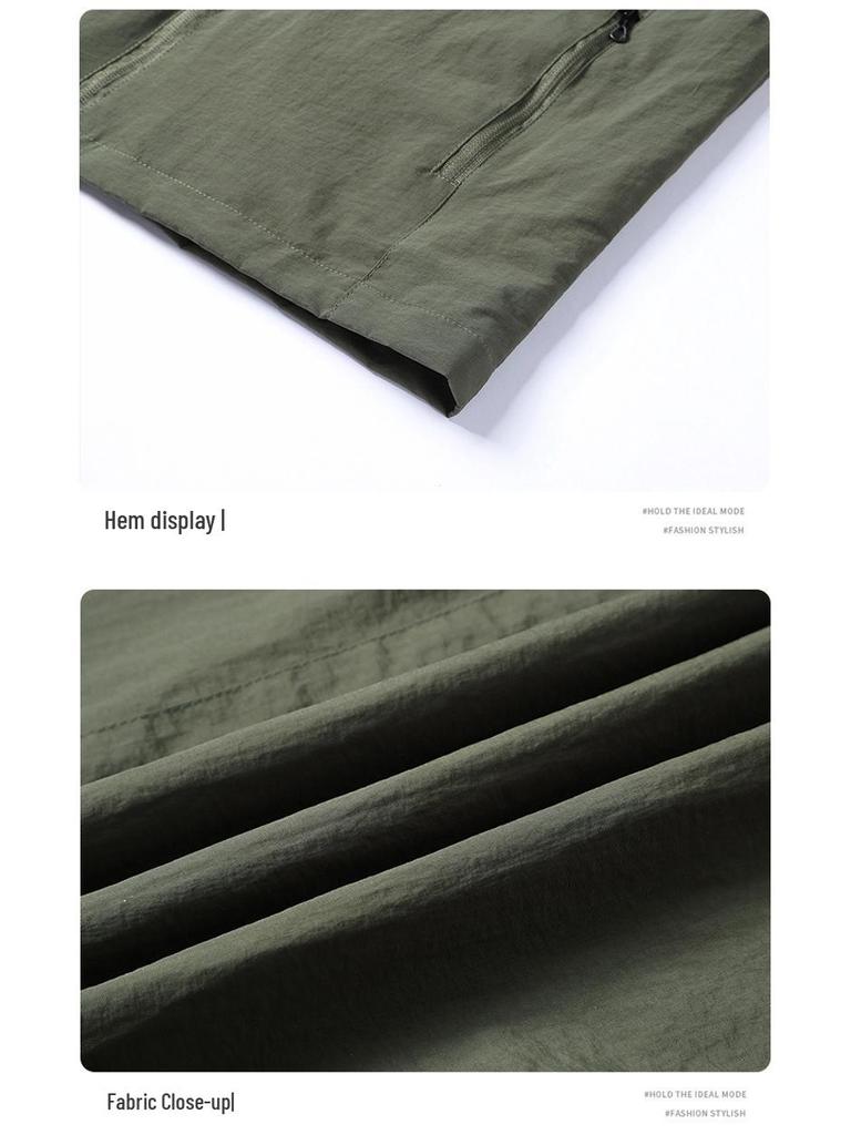 Men's Cross-Border Spring/Autumn Lightweight Windbreaker - Korean Style Casual Sports Coat