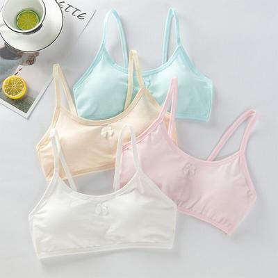 Girls Training Bra Cotton Bra Teenage Undrewear Girls Bra Crop Top 8-14years