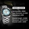 Cadisen 8245 Men's Luminous Waterproof Mechanical Watch for Business Mechanical Watch