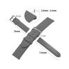 CASSIS Calfskin Watch Waterproof LOIRE with Replacement X1026H19019019 Strap, Backing, Series, 19mm, Black, Tool,