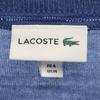 LACOSTE made in Japan Long sleeve knit 4 Blue Men's Used