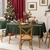 Christmas Checkered Tablecloth Ins Style Red Green Simple Hotel Coffee Table Party Decor