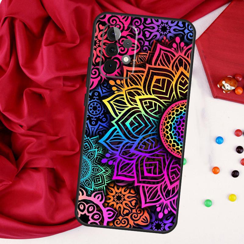 Mandala Für Samsung Galaxy A56 A36 A26 A16 A05 A06 A22 A32 A52 A54 A34 A14 A55 A15 A53 A33 A35 Hülle