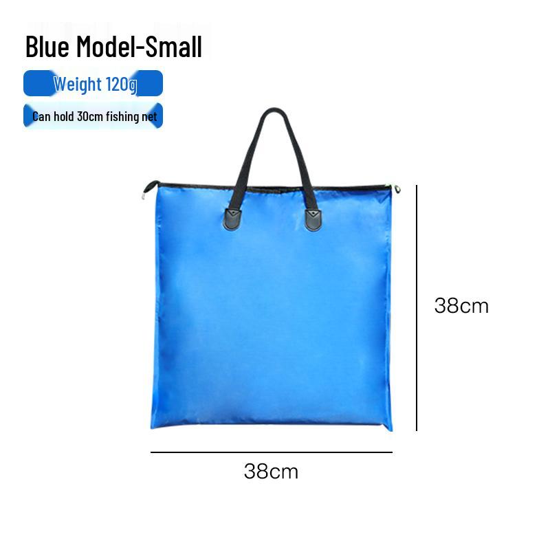 Портативная водонепроницаемая сумка-садок для рыбы - Толстая, складная и многофункциональная для хранения крупного рыболовного снаряжения