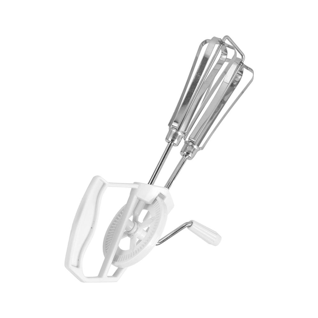 Stainless Steel Handheld Manual Egg Blender Mixer Beater Home Kitchen Cooking Tool