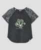 Taibseobiseu Froggy Raglan Top [Charcoal]