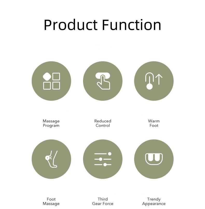 Shiatsu Foot Massager Machine with Heat Electric Feet and Calf Massager with Roller Kneading Deep Tissue Massage Relaxation Gift