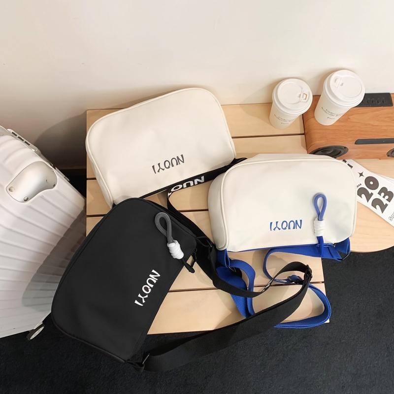 Geantă de nailon de mare capacitate Geantă de umăr pentru femei Geantă de cruce cu bandă largă