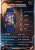 Men's Barrel Shape Quartz Watch Luminous Hands Retro Punk Sport Style