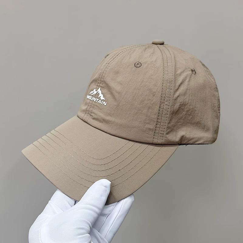 Hat Baseball Cap Women'S Outdoor Running Mountaineering Sun Protection Sun Hat Men'S Quick Drying Soft Top Cap