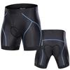 Short de cyclisme pour homme avec sous-short rembourré Respirant Sport Vélo de route