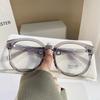 Vintage Big Frame Round Anti Blue Light Reading Glasses Fashion Men Women Computer Prescription Glasses Green Presbyopia Eyewear