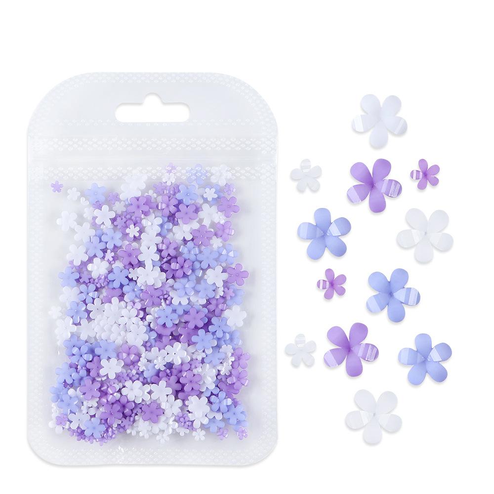 Manicure Accessories Flower Nail Decorations DIY Nail Art Flower Nail Rhinestones  Girls/Lady