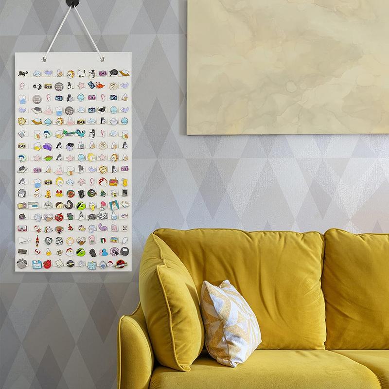 Earrings Hanging Organizer Wall Earring Holder Soft Felt Hanger For Jewelry Necklace Earring Ring Stud Display Holder