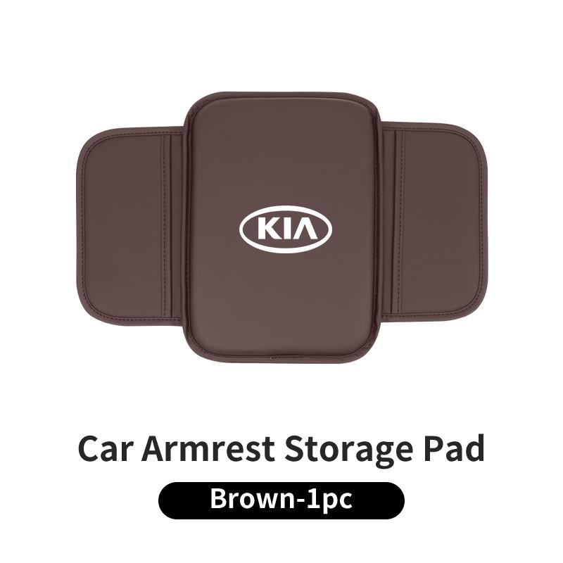 Car Armrest Cushion Console Protector Cover Elbow Storage Pad For KIA Rio K5 Sportage Ceed Sorento Picanto Optima Cerato Stinger usgm40