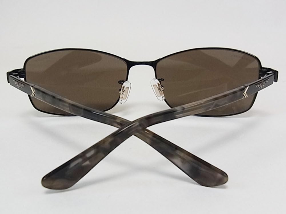 Police SPLQ04J 530P 60 POLICE Polarized for Men and Women Sunglasses, ORIGINS, Lenses, Titanium,