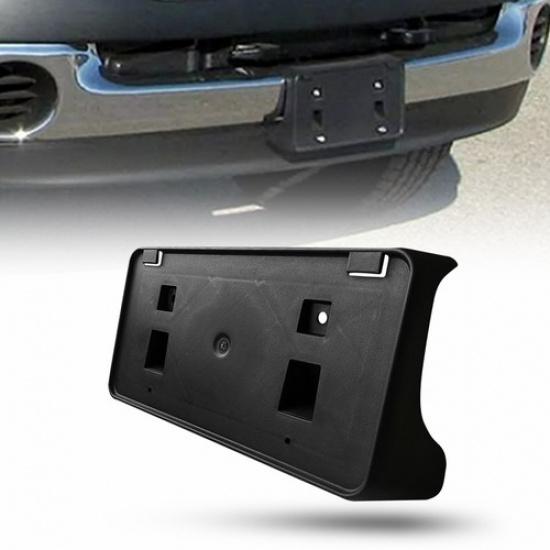 For 2004-2009 Dodge Ram Pickup Front Bumper License Plate Bracket Tag Holder EXV