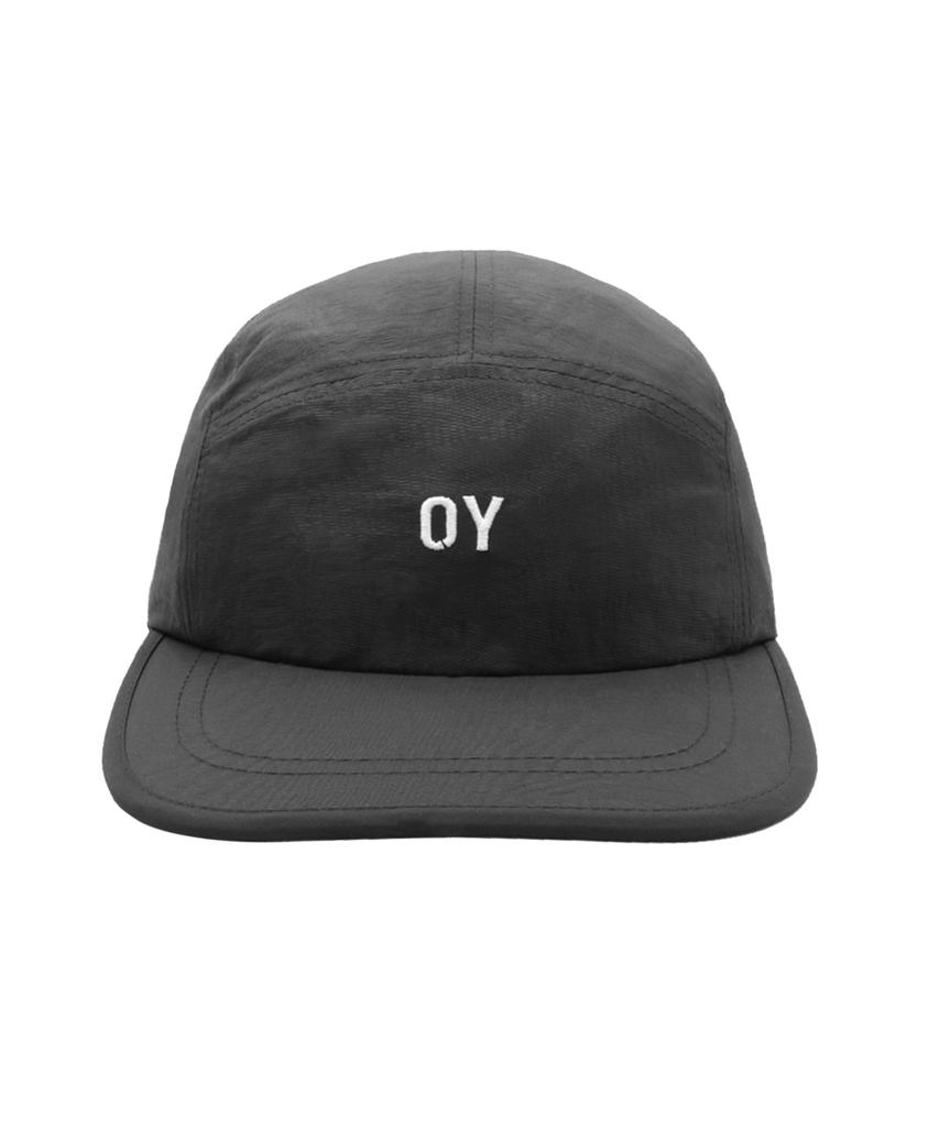 Opeunyadeu(Owai) Nylon Logo Camp Cap-Charcoal Gray