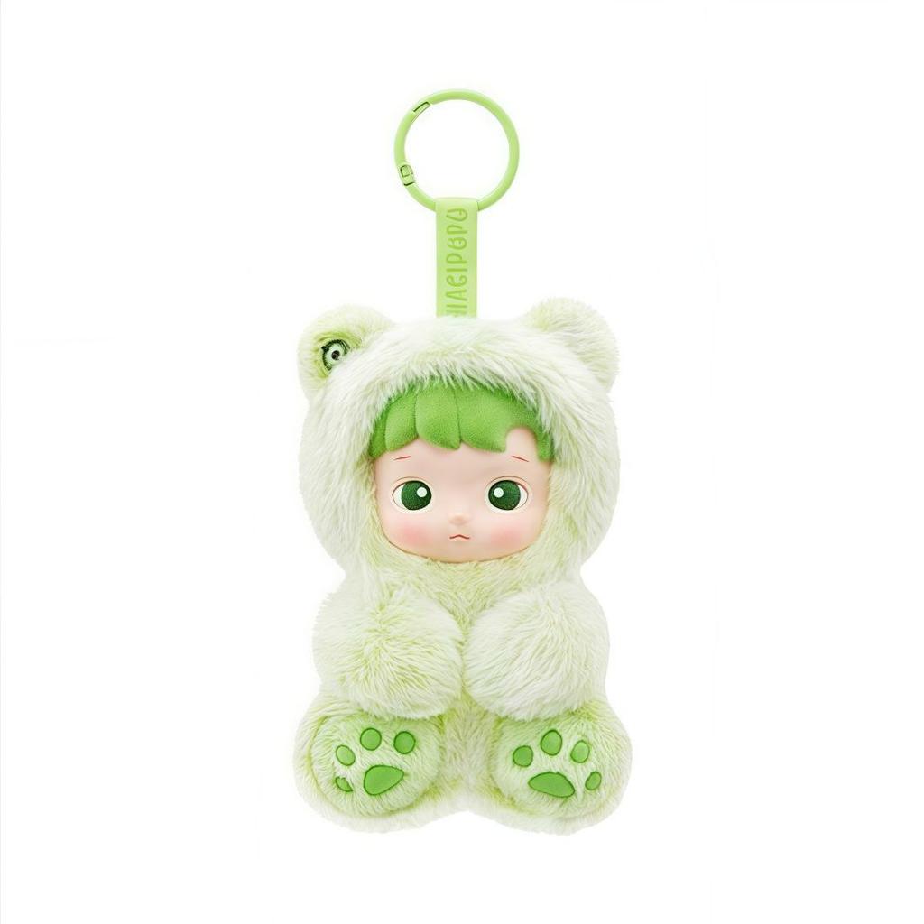 Hacipupu Gummy Bear Pendant Kawaii Keychain Pendant Model Toy Cute Birthday Gift