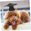 with 2026 Tassel Dog and Cats Graduation Hats Mini Graduation Cap  Holiday Costume Accessories