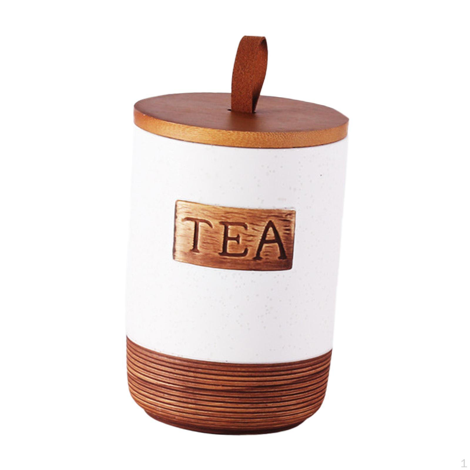 

Креативная герметичная банка с деревянной крышкой для использования на кухне Tea
