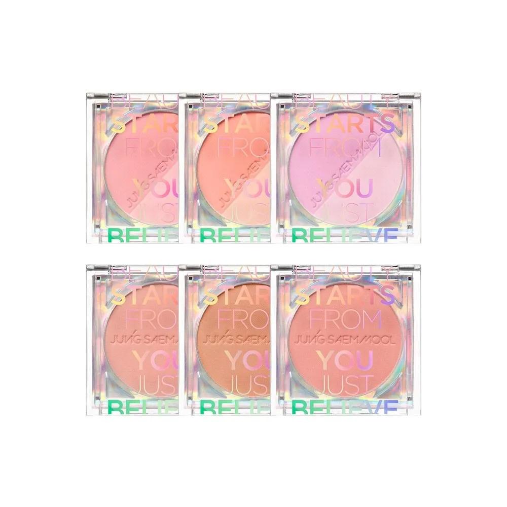 JUNG SAEM MOOL Blusher Warm Tone Cool Tone Makeup Color Piece Blush Blending Lavender