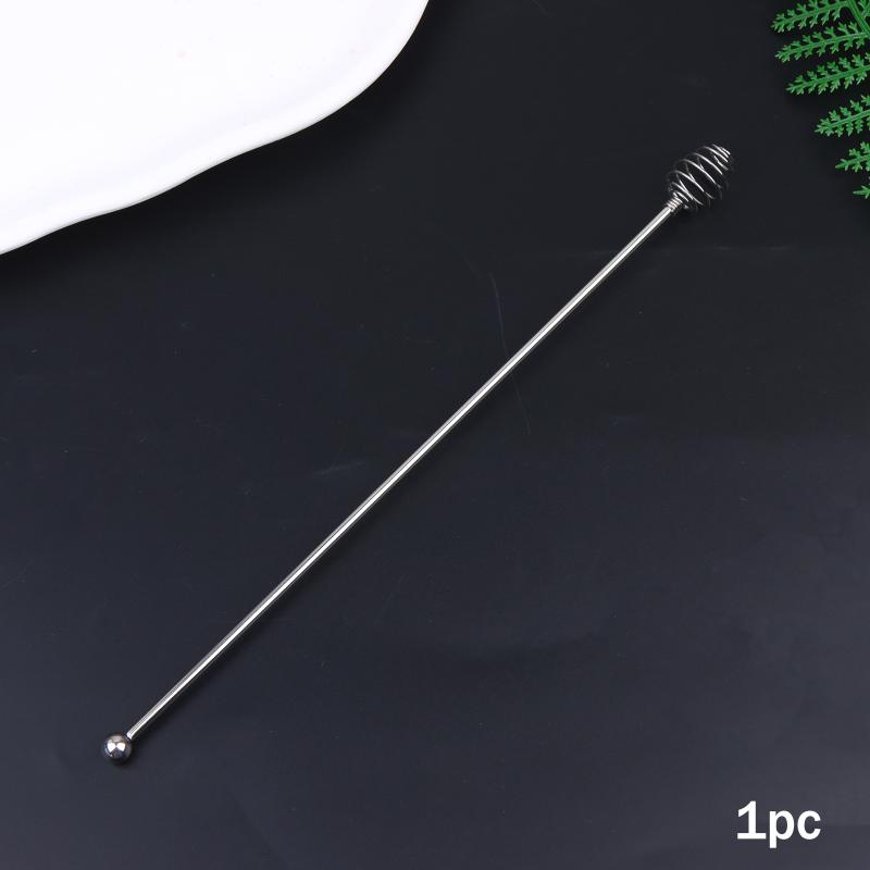 24CM Coffee Stirrers Stainless Steel Barware Set Reusable Stirring Rods for Cocktails Juice Bar Use