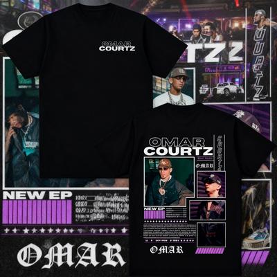 Omar Courtz Primera Musa Album Tour Merch T Shirt Men Women Hip Hop T-shirt 100% Pure Cotton Printed Leisure T-shirt Y2k