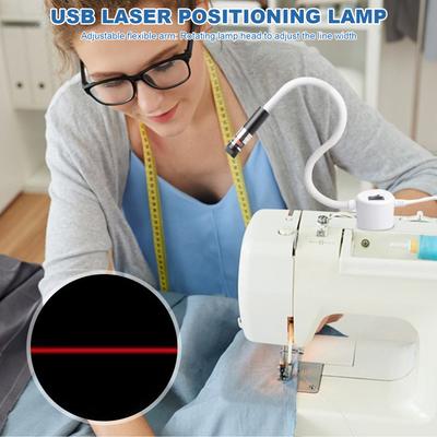 Sewing Machine Quilting Light with Adjustable Dot/Straight Line/Crosshair Light Magnetic Positioning Quilting Light Attachment