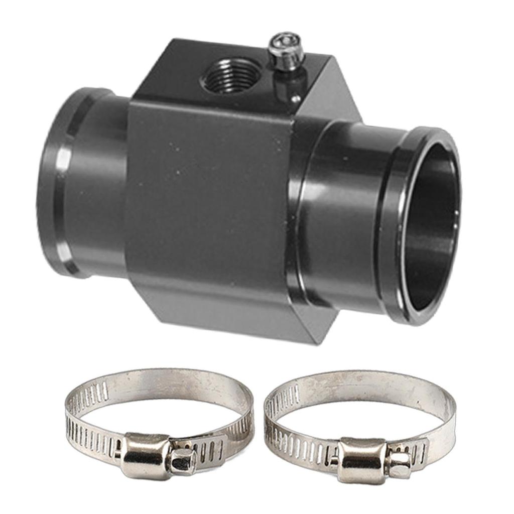 Joint Pipe Gauge, Aluminum Alloy Hose Adapter, Automotive Temperature Fitting Adapter Sensor Gauge