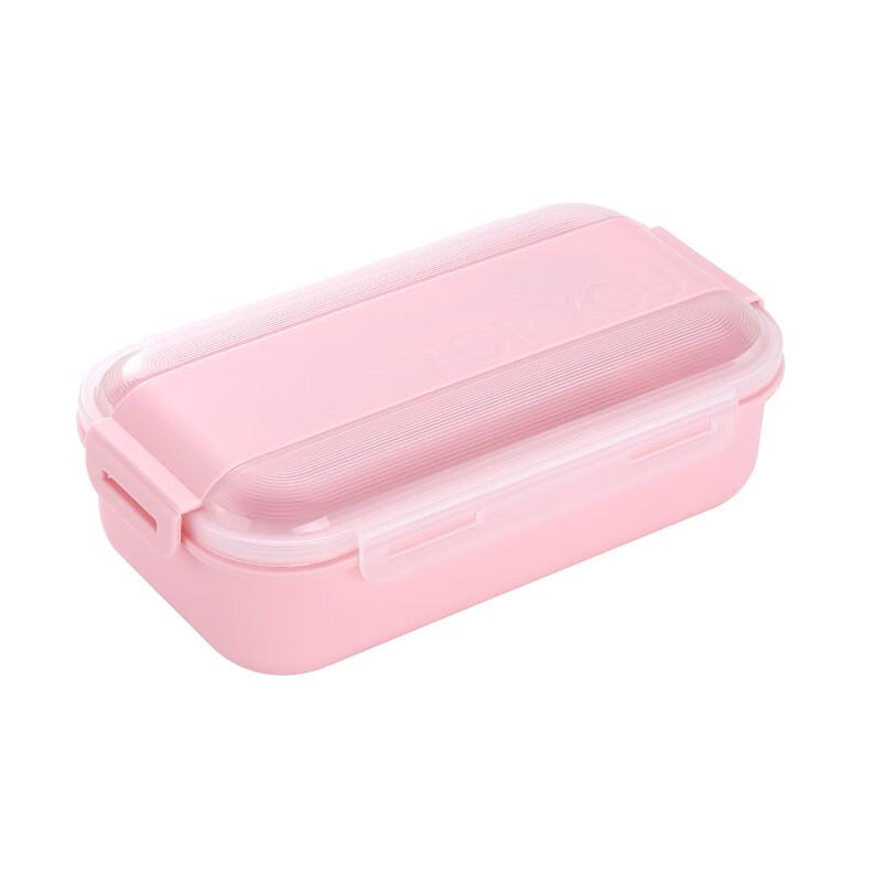 ZISIZ Rectangular Plastic Food Storage & Lunch Box Set